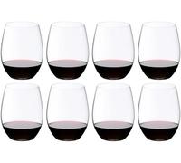 RIEDEL 5414/80 - The O Wine Tumbler, Cabernet Kauf 8 Number 6 Inch 8 Red Wine Glasses