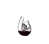 RIEDEL Decanters Crystal 1.5 Quart Fatto A Mano Curly Decanter