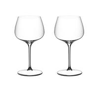 RIEDEL Grape Chardonnay/Gin Tonic Glass, Pack of 2, Clear Crystal, Machine-Made
