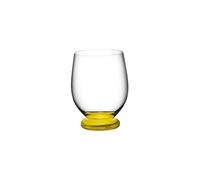 Riedel Fatto A Mano Piccolo Tumbler Yellow Handmade Crystal 337ml Glass