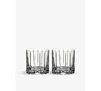 Riedel Riedel Drinks Specific Glassware Set Of Two Crystal Rocks Glasses