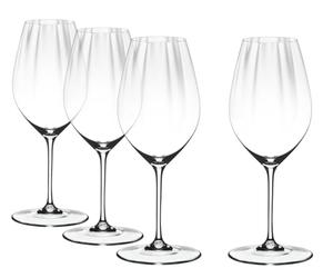 RIEDEL Riesling Performance Wine Glasses, 4 Pack, Transparent Crystal, Premium Machine Made