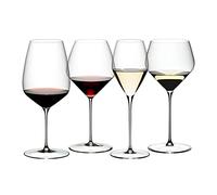 Riedel Veloce Wine Glass Tasting Set (4), Machine Made, 29 oz, Dishwasher Safe