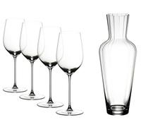 RIEDEL Veritas Riesling/Zinfandel + Mosel Decanter