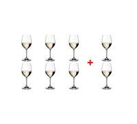Riedel Vinum Chablis Chardonnay Wine Glass Set of 6 plus 2 Bonus Glasses