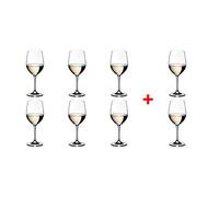 Riedel Vinum Viognier / Chardonnay Wine Glass Eight Piece Set