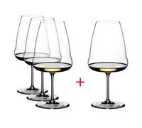 Riedel Winewings Riesling 4 for 3 Wine Glasses