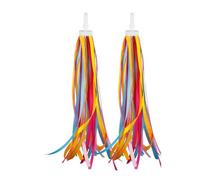 rieder Colorful Bicycle Tassel Band, Fashionable Bicycle Handlebar Streamers, Funny Bicycles, Ornaments for Kids, Children B