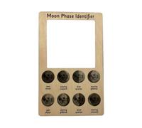 rieder Nature Guide Finder Frame - Double Sided Nature Guide Viewer, Garden Phase Identifier (Moon)