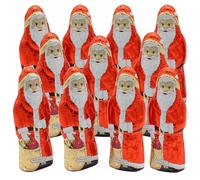 Riegelein Hollow Milk Chocolate Santas Drum 25g - Festive Santa-Shaped Chocolate Figures - Perfect Stocking Filler Gift - Vegetarian-Friendly Christmas Treats (12)