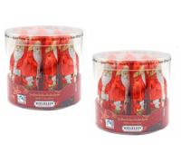 Riegelein Hollow Milk Chocolate Santas Drum, 25g, Foil-Wrapped, Vegetarian (Pack of 2)