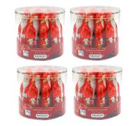 Riegelein Hollow Milk Chocolate Santas Drum, 25g, Foil-Wrapped, Vegetarian (Pack of 4)
