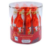Riegelein Hollow Milk Chocolate Santas Drum 25g x 11- Gift For Kids Adults - Christmas Eve Stocking Filler