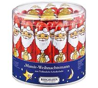 Riegelein Milk Chocolate Santa Drum 65x12.5g Christmas Chocolate Gift