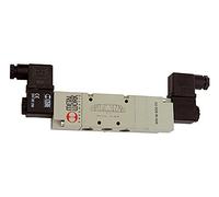 RIEGLER 106589-517.325 Electric Valve 5/3 Way with Central Ventilation G 1/4 230 V 50 Hz