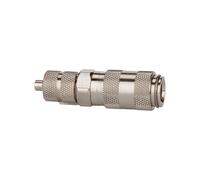 RIEGLER 107115-243.08/9-ES Quick Release Coupling NW 2.7, ES 1.4404, Hose Connection 6x4, Pack of 1