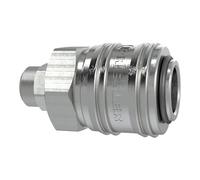 RIEGLER 107291-243.310-N Quick Release Coupling NW 7.2, MS Vern, Hose Connection 6 x 4, Pack of 1