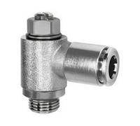 RIEGLER 110107 Throttle Check Valve Supply Air G 1/8 Plug Connection 8-1 Piece