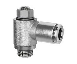 RIEGLER 110107 Throttle Check Valve Supply Air G 1/8 Plug Connection 8-1 Piece