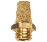 Riegler 113347-567-6/M Sintered Bronze Silencer Brass Thread/Hexagonal G 1 SW 36 1 Piece