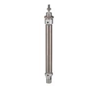 RIEGLER 114822-11.DM.16040 Round Cylinder "MI" Double-Acting Piston Diameter 16, Stroke 40, M5 x 0.8, Pack of 1