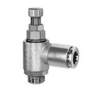 RIEGLER 116956 Throttle Valve on Both Sides G 1/8 Plug Connection 6-1 Piece