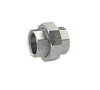 RIEGLER 118794 Solution. Double Thread Nipple Kon. Sealed. G 1 1/4 Female Thread SW65 ES 1.4408-1 Piece