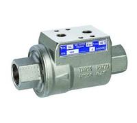 RIEGLER 137359-351.977 Pneumatic Bet Stop Valve Single NO, MS Vern, NBR, Rp 2, Pack of 1