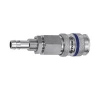 RIEGLER 141530-244.52-E Quick Release Coupling NW 7.8, Steel, Nozzle LW 8, M12 x 1, Pack of 1
