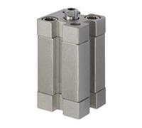 RIEGLER 15.DMI.100080 ACE Series Compact Cylinder Double Acting Internal Thread Magnet 100 mm Piston 80 mm Stroke G 1/8 Inch Connection M12 x 1.75 Piston Rods