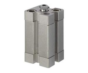 RIEGLER 15.EMI.80015 Series ASE Compact Cylinder Simple Acting Pressureless Retracted with Magnet Internal Thread 80 mm Piston 15 mm Stroke G 1/8 Inch Connection M12 x 1.75 Piston Rods