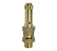 RIEGLER 229.04-11.5 brass safety valve, G 1-1/4 inch connection, 11.5 bar response pressure.