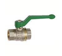 RIEGLER 350.7703 Drinking Water Ball Valve MS Nickel-Plated Hand Lever IG/IG 3/4 DN 20