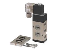 RIEGLER 552.01 3/2-5/2-way valve, NAMUR, G 1/4 (1), G 1/4 (3 + 5), 24 V DC