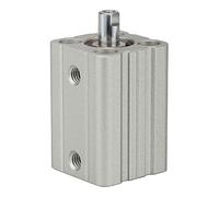 RIEGLER ACQ 115057-12.DMI.16005 Short Stroke Cylinder Double-Acting Piston Diameter 16 Stroke 5 M5 x 0.8 Pack of 1