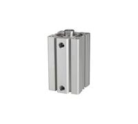 RIEGLER ACQ 115164-12.DMI.80075 Short Stroke Cylinder Double-Acting Piston Diameter 80 Stroke 75 G 3/8 Pack of 1