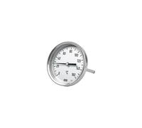 Riegler - Bimetallic Thermometer Display oscillates -30° C to 50° C tauchschaftl. in mm 100