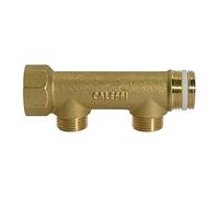 Riegler - Collector, Brass, m. 2 abg.n Conn. Set. 2 x 1 Conn. ed. 2 x 1/2 ...