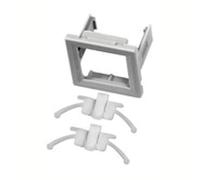 Riegler EDS010-EBR Mounting Frame with Protective Cover Plastic