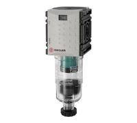 RIEGLER Futura Mini 142448-FUM 871 Micro Filter with PC Container BG 0 G 1/4 HA Pack of 1
