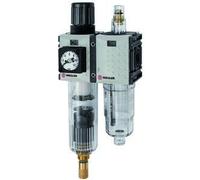 RIEGLER Futura Mini 142473-FUM 611-8-KMC WE 2-Piece Set for PC-Beh, Kompaktmano, G1/4, 0.5-8, VA-NC, Pack of 1