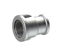 RIEGLER TFM 240-11438 T-Piece 130 Reduced Rp 1 1/2 Rp 1 1/4 Rp 1 1/2 Black Malleable Cast Iron