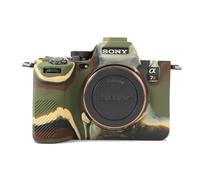 Rieibi Accessory for Sony A7RV Case, Soft Silicone Protective Case for Sony A7R5/A7R V/Alpha 7R V/A7RV/A7R 5/A7RM5 Digital Camera, Lightweight A7 RV Camera Case Grip Body Skin - Camouflage