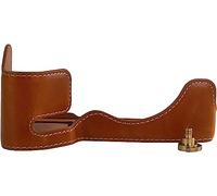 Rieibi Alpha 7 IV Camera Case, PU Leather Half Case for Sony a7 IV a7S III A1 Digital Camera, Protective Case for Sony A7M4 A7SM3 Alpha 1