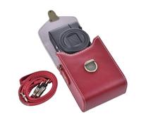 Rieibi Camera Case for Sony RX100 & HX Series - Retro Leather Case for Ricoh GR IIIx/Ricoh GR III II/Canon G7X II/G7X III / SX720/SX730/SX740 / G9X/G9X II - Red