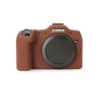 Rieibi EOS R8 Case, Soft Silicone Protective Case for Canon EOS R8 EOSR8 Camera, Lightweight EOS R8 Camera Case - Dark Brown