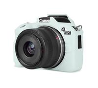 Rieibi EOSR50 EOS R50 Case, Soft Silicone Protective Case for Canon EOS R50 EOSR50 Vlogging Camera, Lightweight EOS R50 Camera Case Cover Grip Body Skin - Light Green
