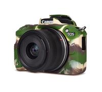 Rieibi EOSR50 EOS R50 Case, Soft Silicone Protective Case for Canon EOS R50 EOSR50 Vlogging Camera, Lightweight EOS R50 Camera Case Cover Grip Body Skin - Camouflage