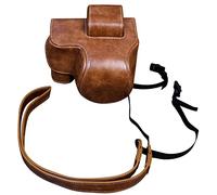 Rieibi Fuji XT5 Case - PU Leather Half Case for Fujifilm X-T5 Digital Camera - Body Protective Grip Case for Fuji XT5 X-T5 - Green