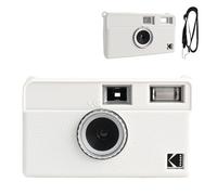 Rieibi H35 Camera case, Soft Silicone Protective Case for Kodak EKTAR H35 Half Frame Film Camera, with Shoulder Strap (No Camera) - White